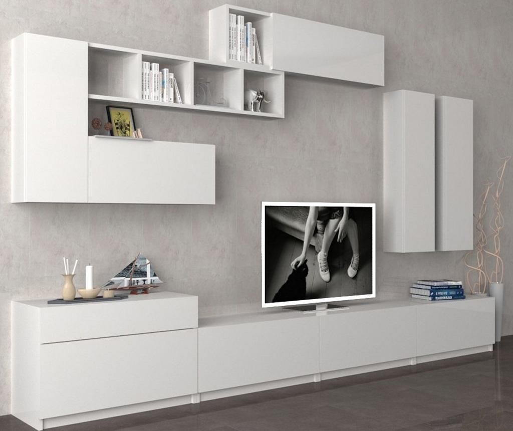 Ansamblu corpuri biblioteca Nelson White Silky - DMODUL, Alb de la DMODUL
